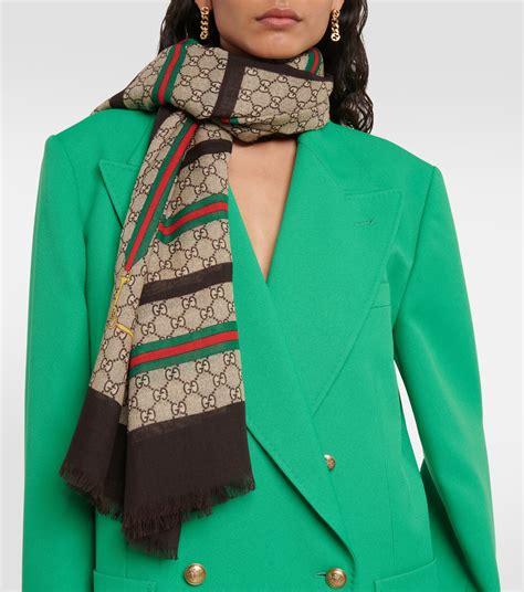 Gucci scarf history